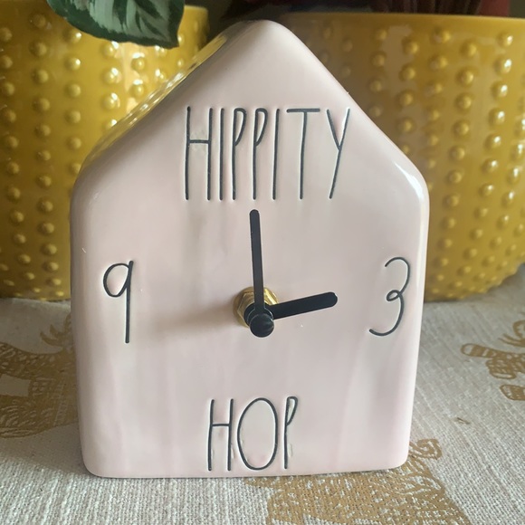 Rae Dunn hippity hop clock - Picture 2 of 2